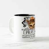 Tasse 2 Couleurs Hamlet "parlent le discours… " (Devant gauche)