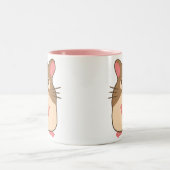 Tasse 2 Couleurs Hammy Hamster (Centre)