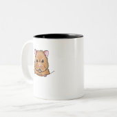 Tasse 2 Couleurs Hamster KiniArt (Devant gauche)