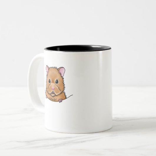 Tasse 2 Couleurs Hamster KiniArt (Devant gauche)