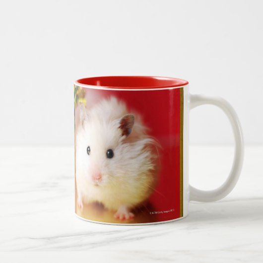 Tasse 2 Couleurs Hamster Kokolinka avec l'arbre de Noël (Droit)