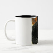 Tasse 2 Couleurs Hamster noir (Gauche)