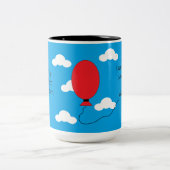 Tasse 2 Couleurs Handicap et confiance : bleu (Centre)