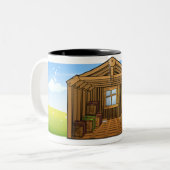 Tasse 2 Couleurs Hangar d'entreposage (Devant gauche)