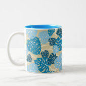Tasse 2 Couleurs Hanger Cliff Hawaiian Monstera Leaf (Gauche)