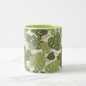 Tasse 2 Couleurs Hanger Cliff Hawaiian Monstera Leaf (Centre)