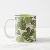 Tasse 2 Couleurs Hanger Cliff Hawaiian Monstera Leaf (Gauche)