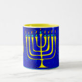 Tasse 2 Couleurs Hanoukka (Centre)