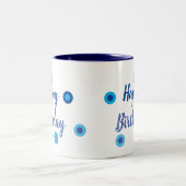 Tasse 2 Couleurs Happy Birthday (Centre)