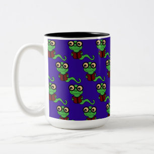 Tasse 2 Couleurs Happy Bookworm Purple