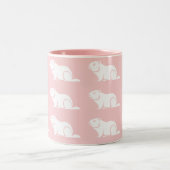 Tasse 2 Couleurs Happy Groundhog Day (Centre)