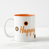 Tasse 2 Couleurs Happy Halloween (Gauche)