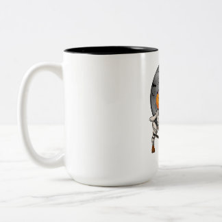 Tasse 2 Couleurs Happy Halloweenie Dachshund Mummy Dog