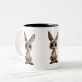 Tasse 2 Couleurs "Happy Hopper Heart" (Devant gauche)