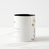 Tasse 2 Couleurs Happy Mother's Day (Centre)