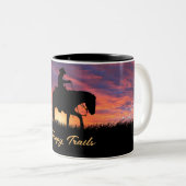TASSE 2 COULEURS HAPPY TRAILS COWBOY (Devant droit)