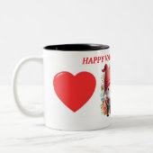 Tasse 2 Couleurs happy valentine gnome photo (Gauche)