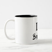 Tasse 2 Couleurs Happy valentine's cute red heart (Gauche)