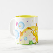 Tasse 2 Couleurs HappyOrangeMug (Devant gauche)