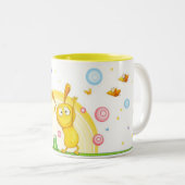 Tasse 2 Couleurs HappyOrangeMug (Devant droit)