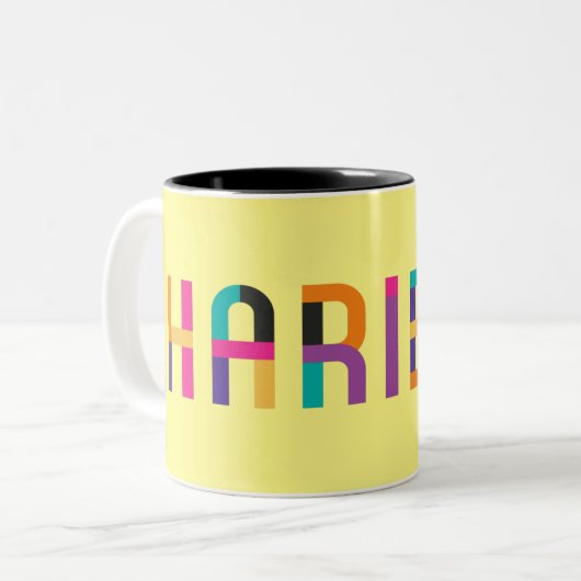 Tasse 2 Couleurs  Haribol Nitai Gaur         (Devant gauche)