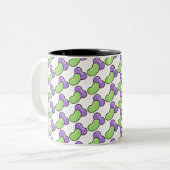 Tasse 2 Couleurs haricots (Devant gauche)
