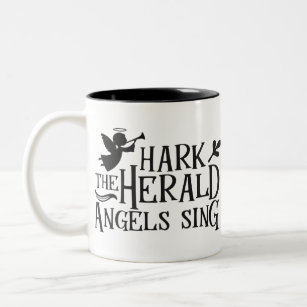 Tasse 2 Couleurs Hark the Herald Angel Sing