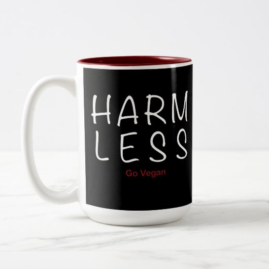 Tasse 2 Couleurs Harm Less (Gauche)