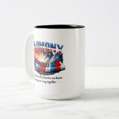 TASSE 2 COULEURS HARMONIE (Devant gauche)
