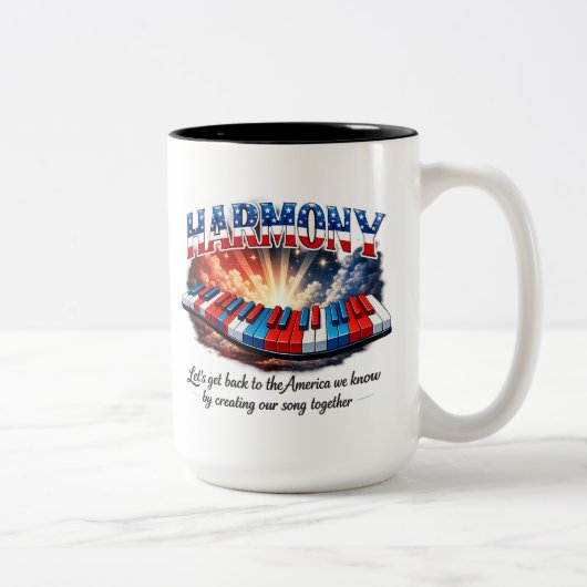 TASSE 2 COULEURS HARMONIE (Droit)