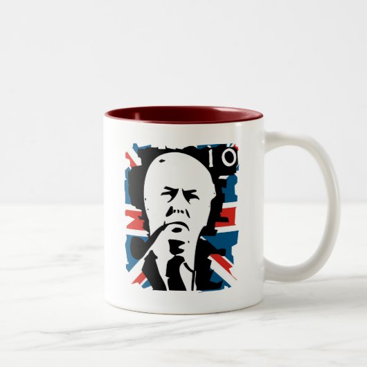 Tasse 2 Couleurs Harold Wilson (Droit)