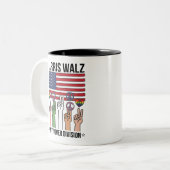 Tasse 2 Couleurs Harris Waltz 2024 Unité sur division (Devant gauche)