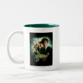 Tasse 2 Couleurs Harry Potter Ron Hermione Groupe Dobby Saisie (Gauche)