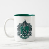 Tasse 2 Couleurs Harry Potter | Slytherin Crest Green (Gauche)