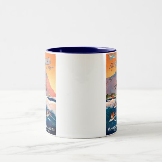 Tasse 2 Couleurs Hawaï (Centre)