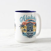 Tasse 2 Couleurs Hawaii (Devant droit)
