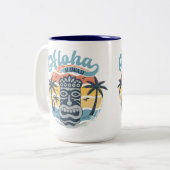 Tasse 2 Couleurs Hawaii (Devant gauche)