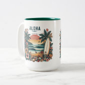 Tasse 2 Couleurs Hawaii (Devant gauche)
