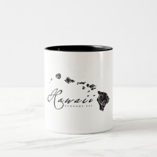 Tasse 2 Couleurs Hawaii Aloha