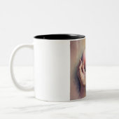 Tasse 2 Couleurs Healing Hands : Siroter avec la boue Compassion (Gauche)