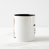 Tasse 2 Couleurs Heartstrings Bretagne Personnalisée (Centre)