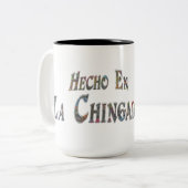 Tasse 2 Couleurs Hecho En La Chingada (Devant gauche)