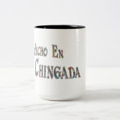 Tasse 2 Couleurs Hecho En La Chingada (Centre)