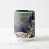 Tasse 2 Couleurs Heeler bleu (Centre)