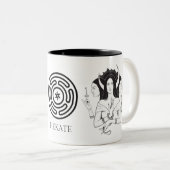 Tasse 2 Couleurs Hekate Witchcraft (Devant droit)