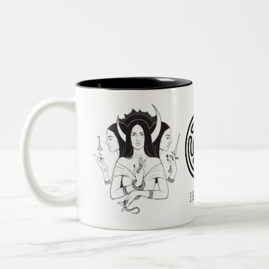 Tasse 2 Couleurs Hekate Witchcraft (Gauche)