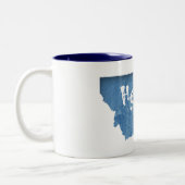 Tasse 2 Couleurs Helena Montana Wood Grain (Gauche)