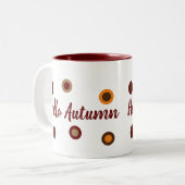 Tasse 2 Couleurs Hello Autumn (Devant gauche)
