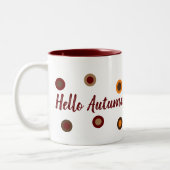 Tasse 2 Couleurs Hello Autumn (Gauche)