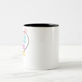 Tasse 2 Couleurs Hello deuxième grade (Centre)